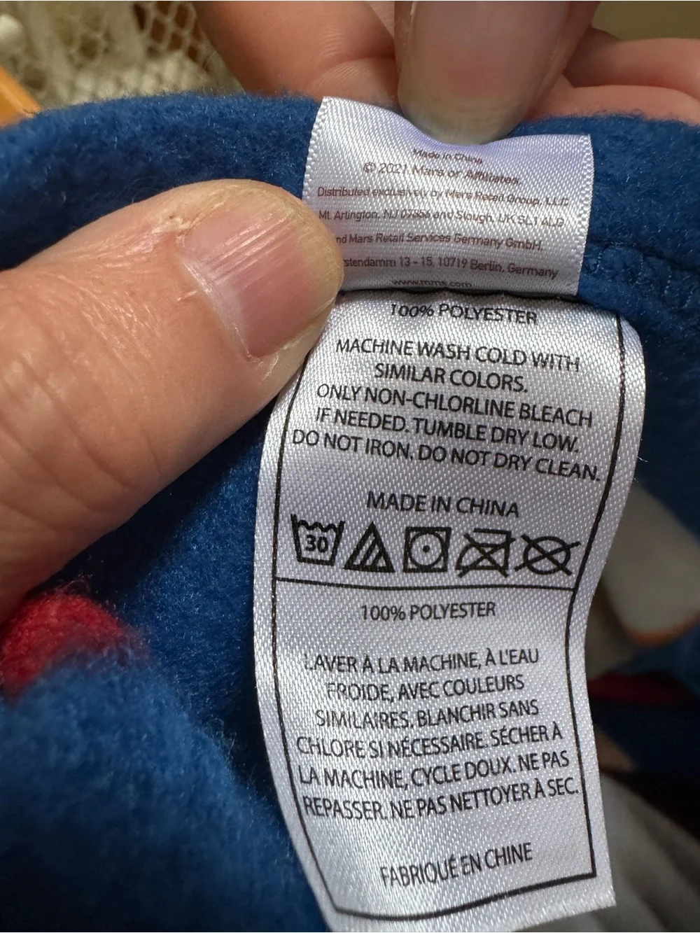 M&M'S throw blanket